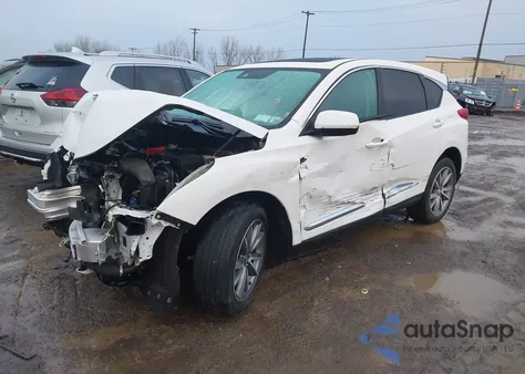 2023 Acura Rdx Technology Package z USA, uszkodzony, nr VIN 5J8TC2H57PL018067
